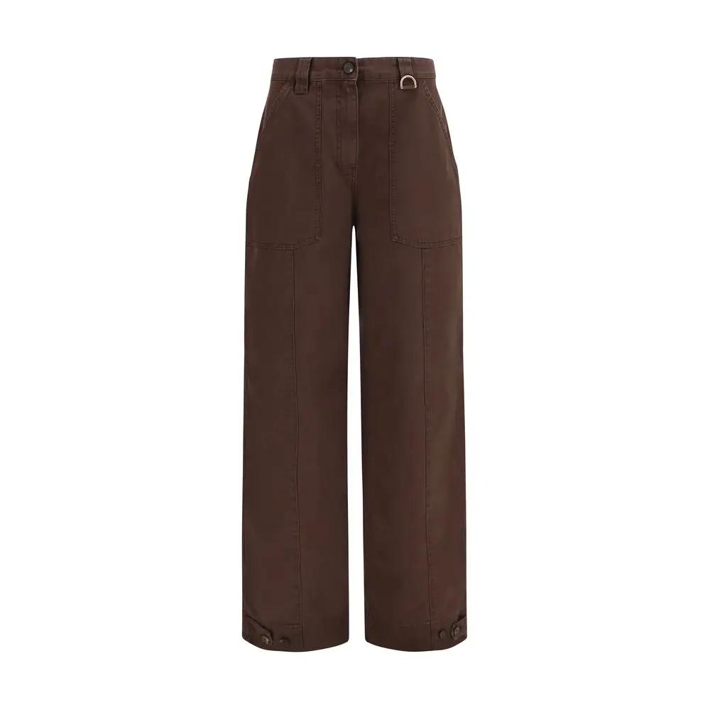 Golden Goose Golden Goose Brown Cotton Cargo Pants