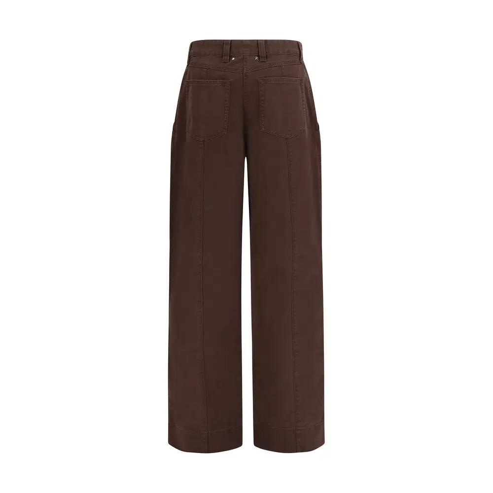Golden Goose Golden Goose Brown Cotton Cargo Pants