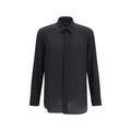 Tom Ford Black Silk Pattern Shirt