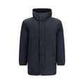 Stone Island Stone Island Black Polyester Full-Length Jacket