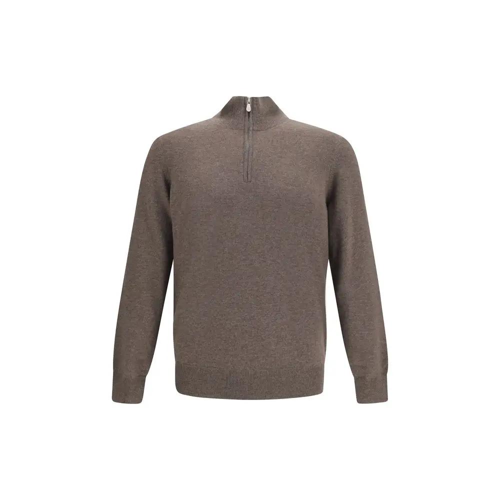 Brunello Cucinelli Brown Cashmere Sweater