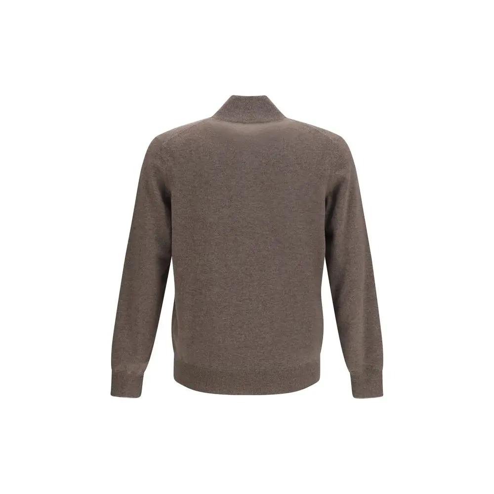 Brunello Cucinelli Brown Cashmere Sweater