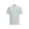 Brunello Cucinelli Brunello Cucinelli White Cotton Polo Shirt