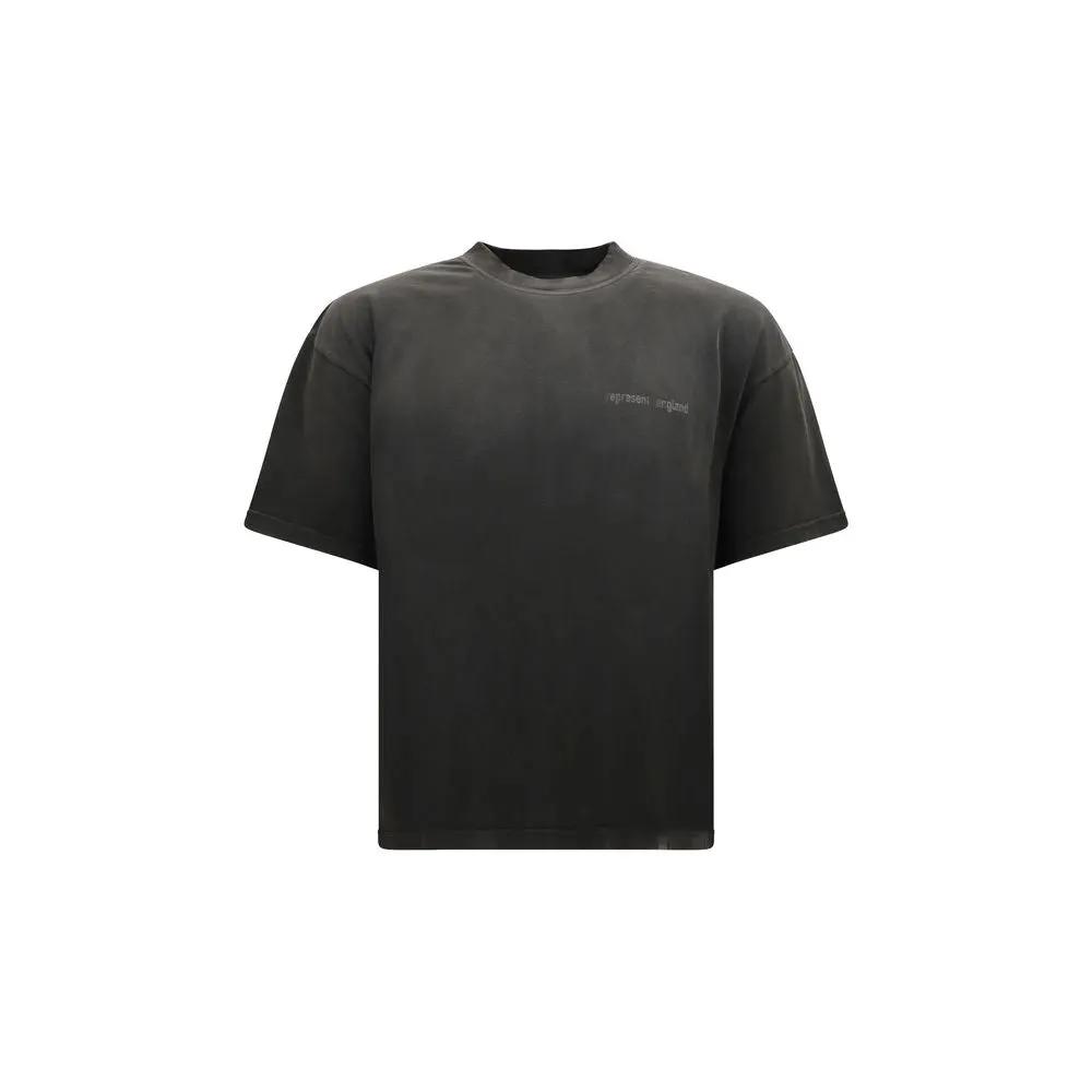 Represent Represent Gray Cotton T-Shirt