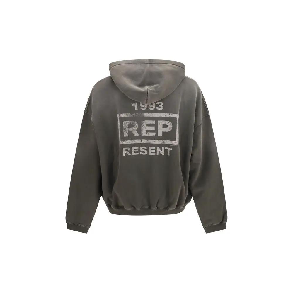 Represent Gray Cotton Sweatshirt