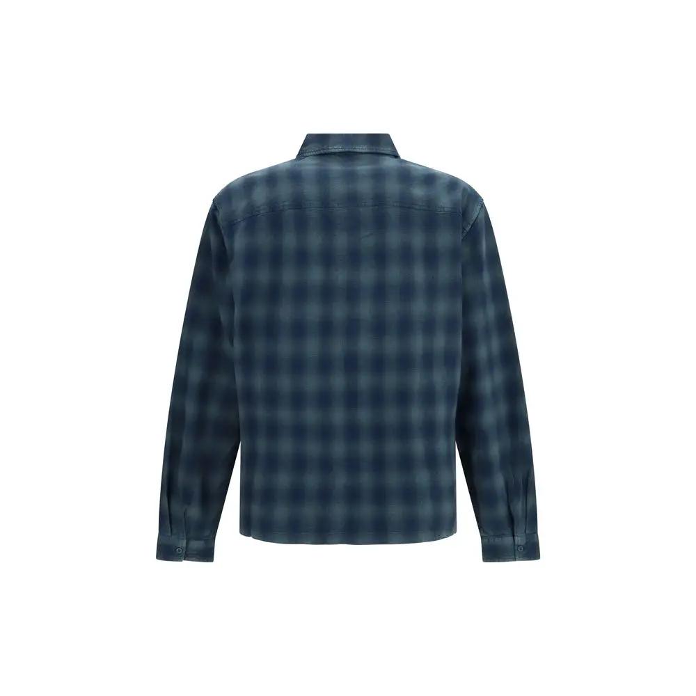 Represent Bicolor Cotton Pattern Shirt