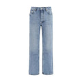 Represent Represent Blue Cotton Straight-Leg Jeans