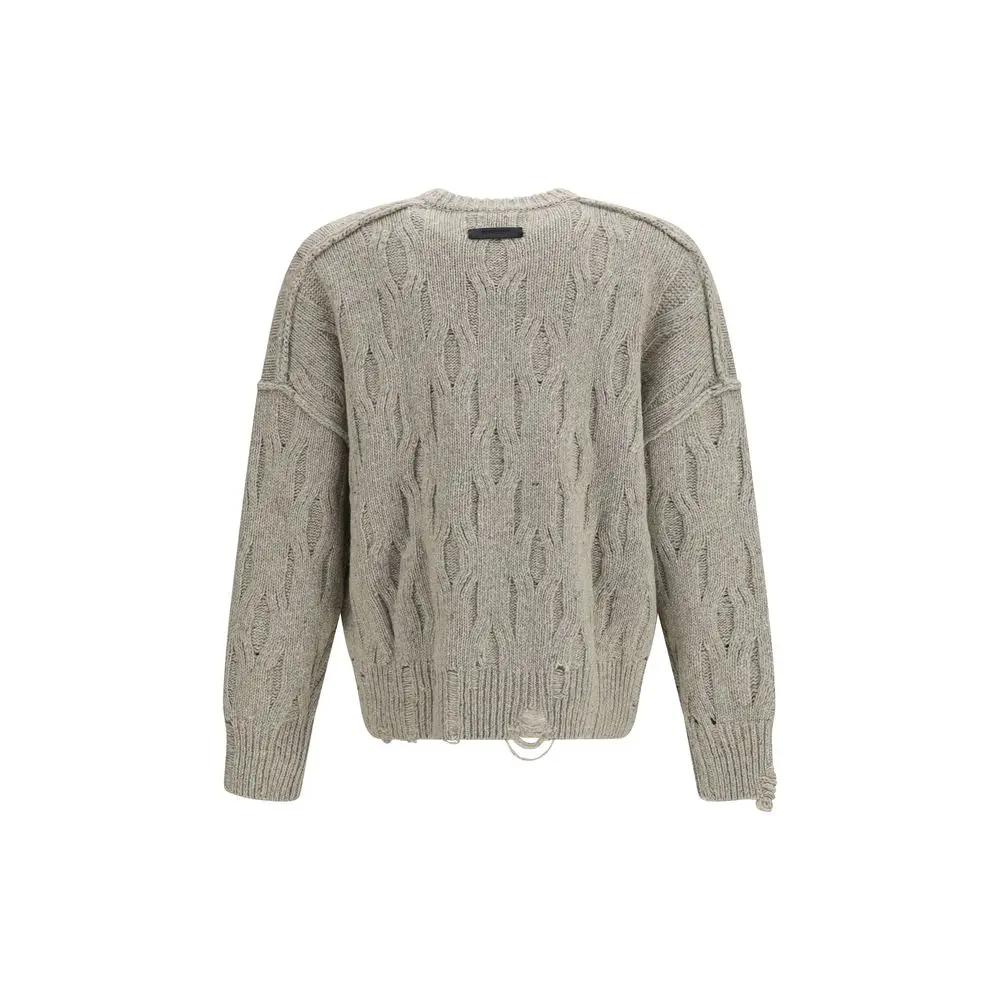 Represent Represent Beige Wool Oves Aries Sweatshirt
