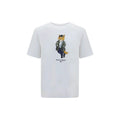 Maison Kitsuné Maison Kitsuné White Cotton T-Shirt