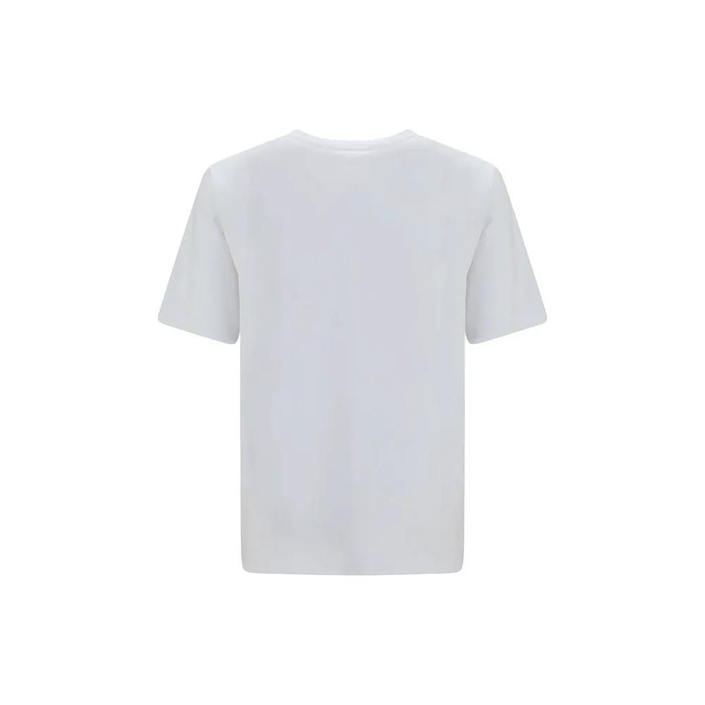 Maison Kitsuné Maison Kitsuné White Cotton T-Shirt