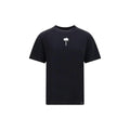 Palm Angels Black Cotton T-Shirt