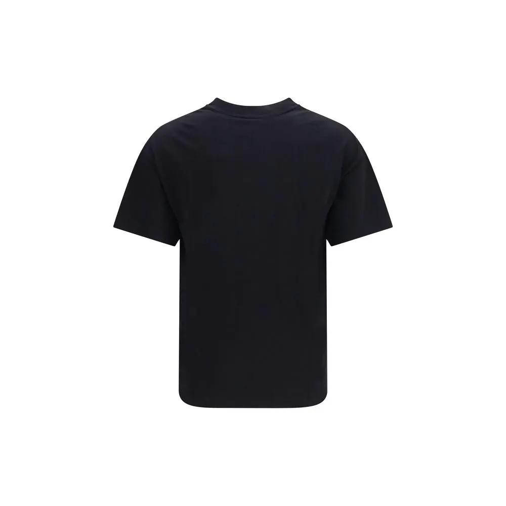 Palm Angels Black Cotton T-Shirt