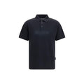 Palm Angels Palm Angels Black Cotton Polo Shirt
