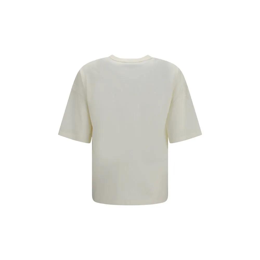 Palm Angels Palm Angels White Cotton T-Shirt