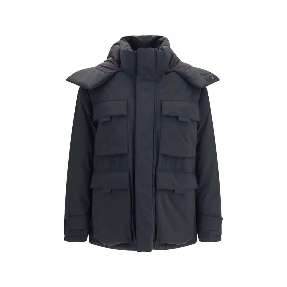 LAMINAR Black Goose Down Shell Jacket