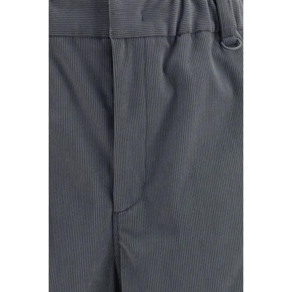 Pantalon décontracté LAMINAR gris en polyester