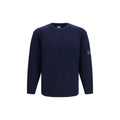 C.P. Company C.P. Company Blue Wool Oves Aries Sweatshirt