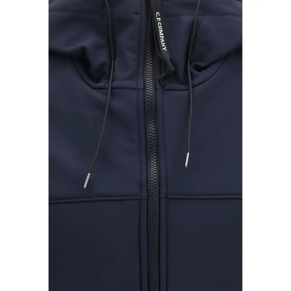C.P. Company Blue Polyester Shell Jacket