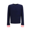 Prada Blue Wool Oves Aries Sweatshirt