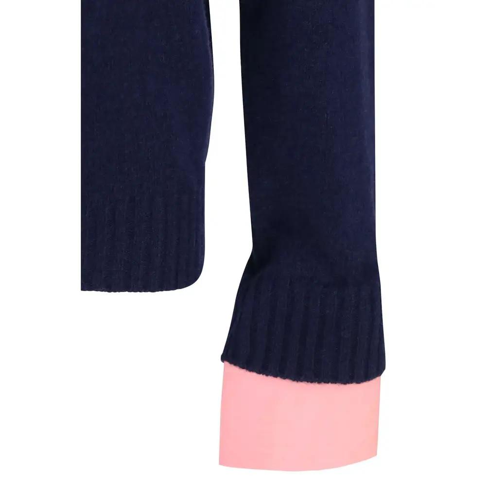 Prada Prada Blue Wool Oves Aries Sweatshirt