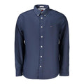 Tommy Hilfiger Blue Cotton Men's Shirt