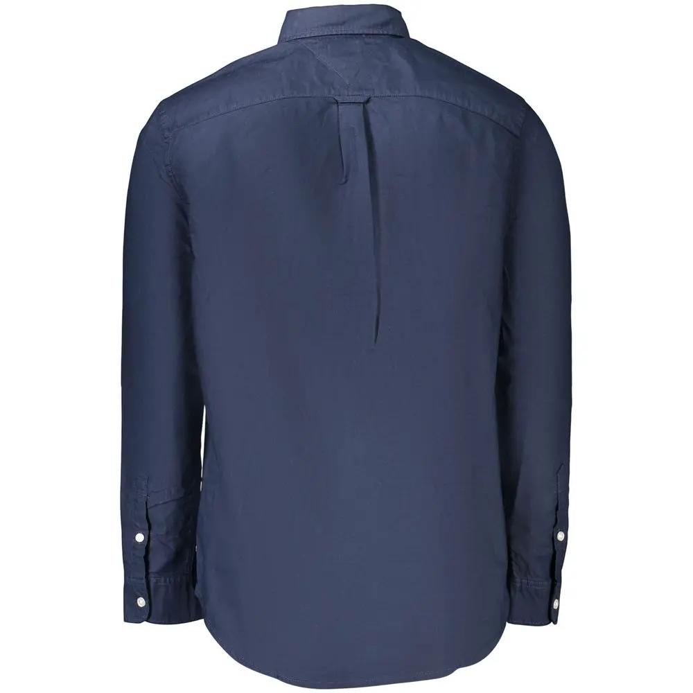Tommy Hilfiger Blue Cotton Men's Shirt