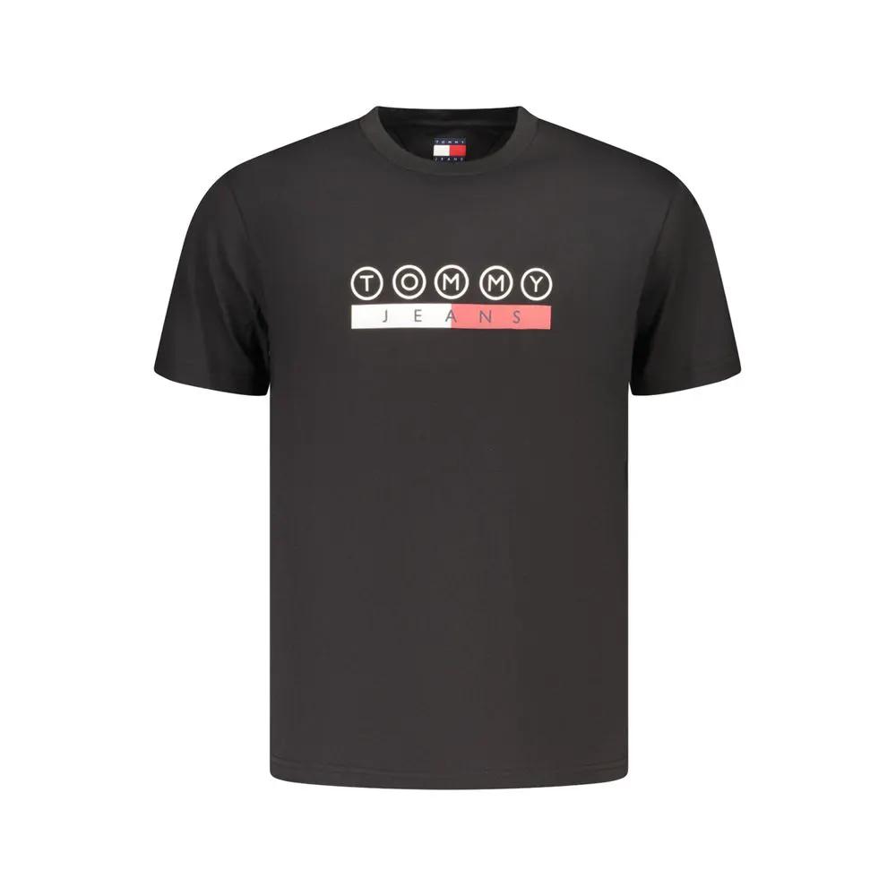 Tommy Hilfiger Tommy Hilfiger Black Cotton Men's T-Shirt