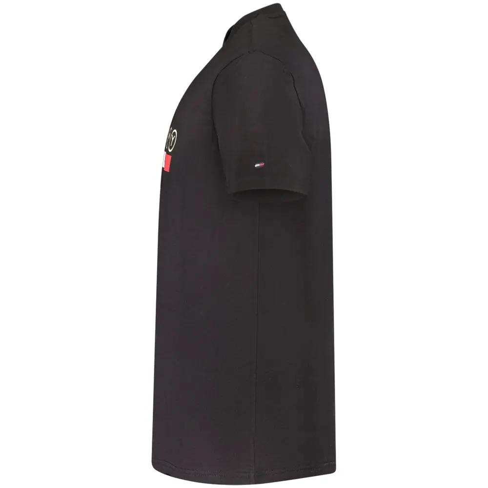 Tommy Hilfiger Tommy Hilfiger Black Cotton Men's T-Shirt