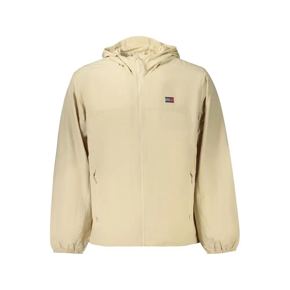 Tommy Hilfiger Beige Polyamide Men's Jacket