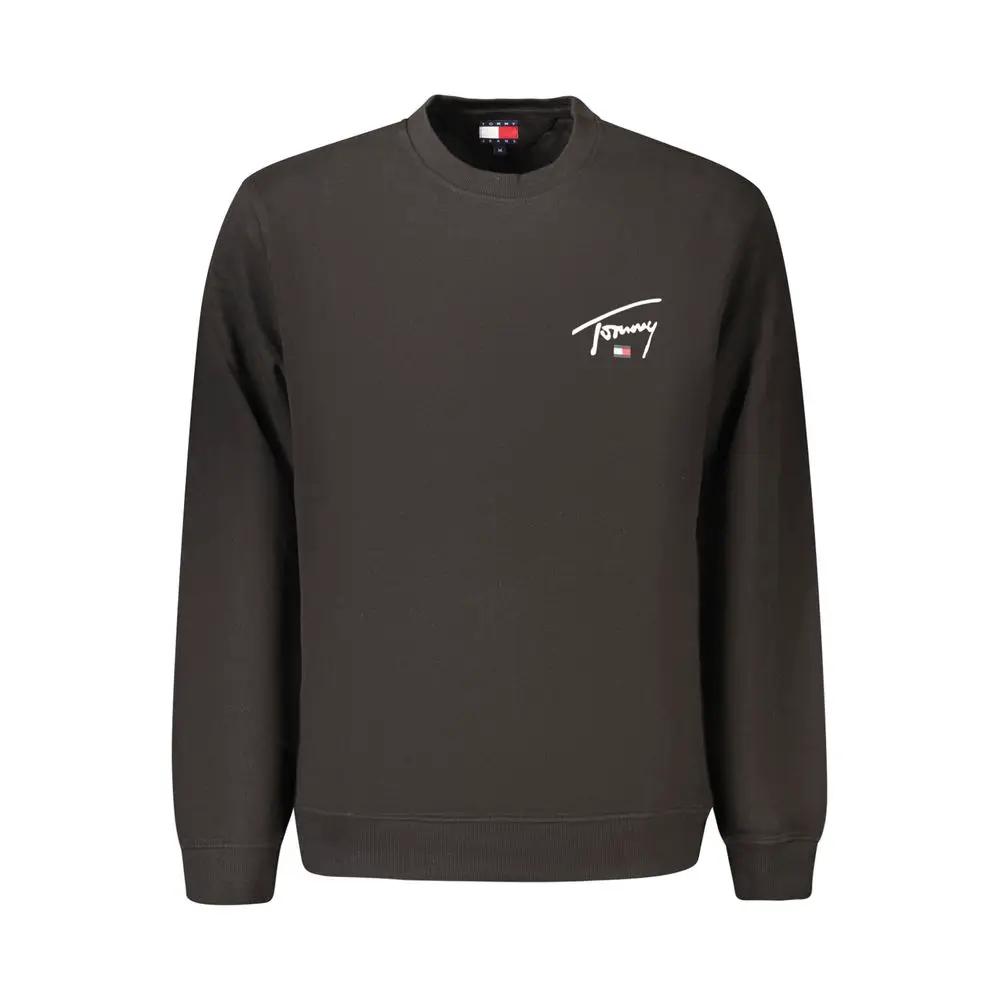 Tommy Hilfiger Tommy Hilfiger Black Cotton Men's Sweatshirt