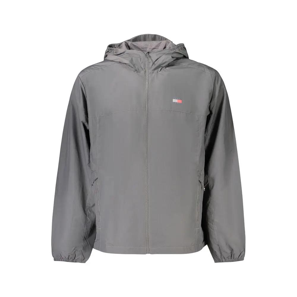 Tommy Hilfiger Tommy Hilfiger Gray Polyamide Men's Jacket