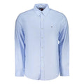 Tommy Hilfiger Tommy Hilfiger Azzurro Cotton Men's Shirt