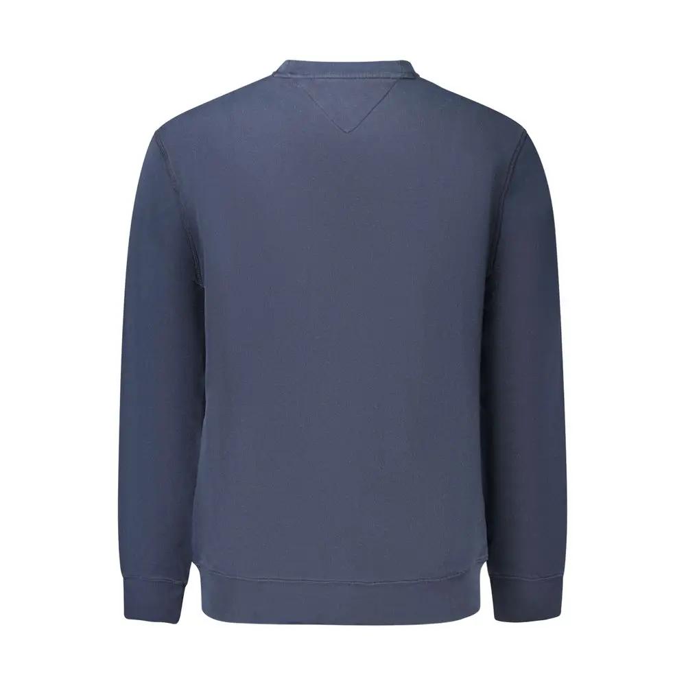 Tommy Hilfiger Blue Cotton Men's Sweatshirt