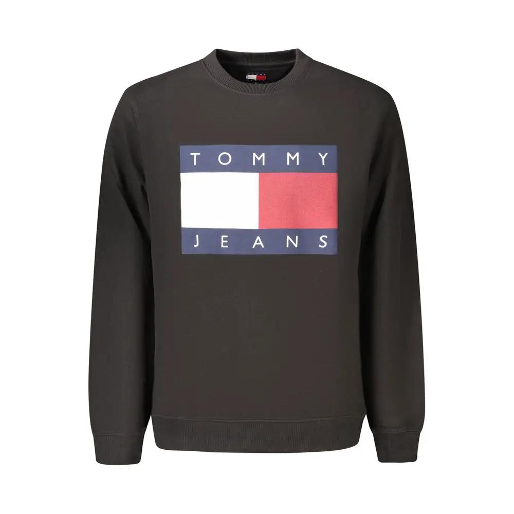Tommy Hilfiger Tommy Hilfiger Black Cotton Men's Sweatshirt