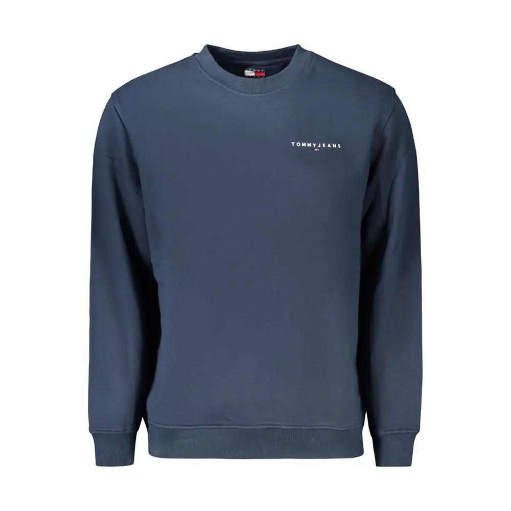 Tommy Hilfiger Blue Cotton Men's Sweatshirt