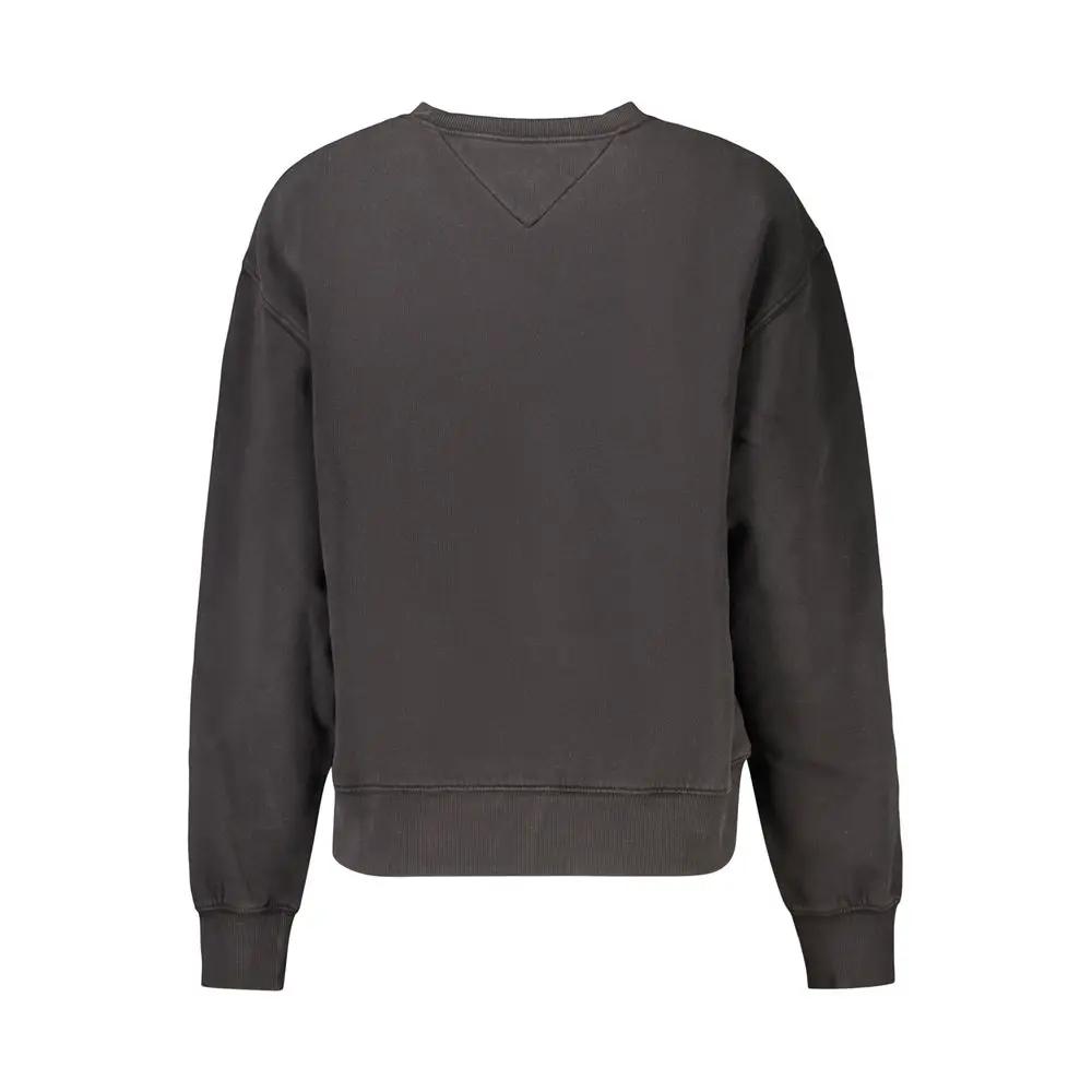 Tommy Hilfiger Black Cotton Sweatshirt