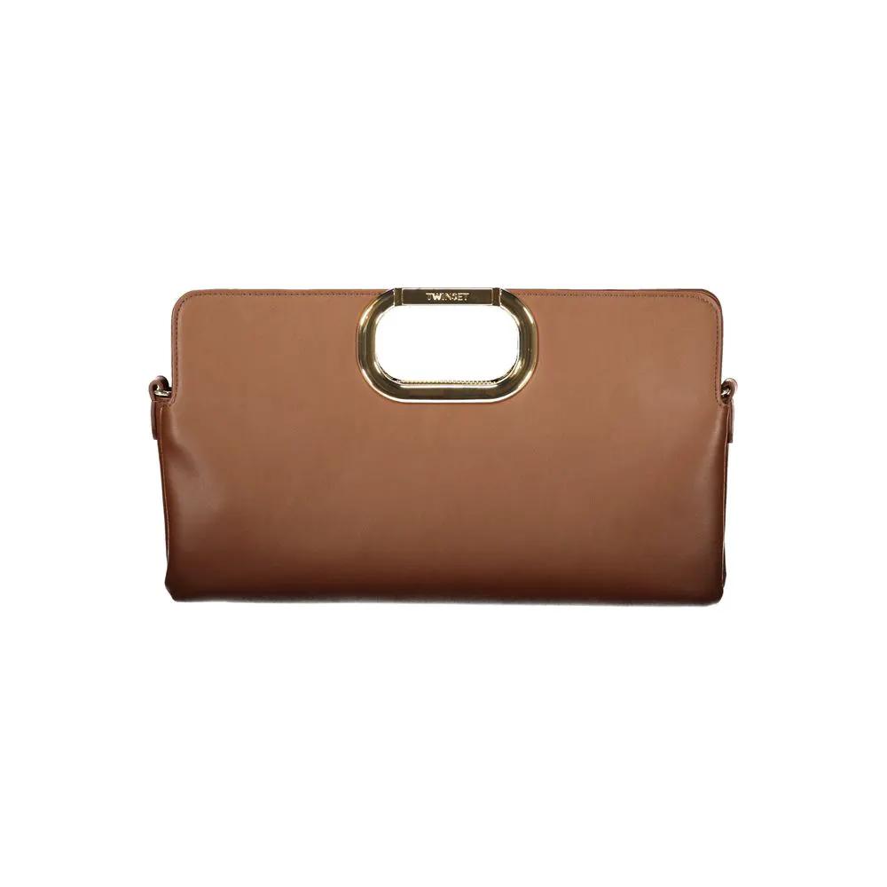Twinset Twinset Brown Polyethylene Handbag