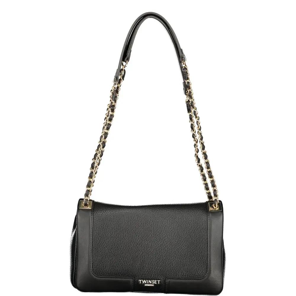 Twinset Black Polyethylene Handbag