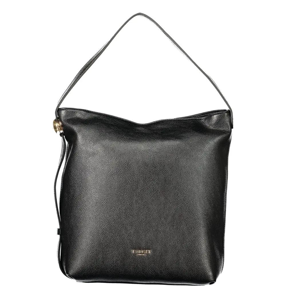 Twinset Black Polyethylene Handbag