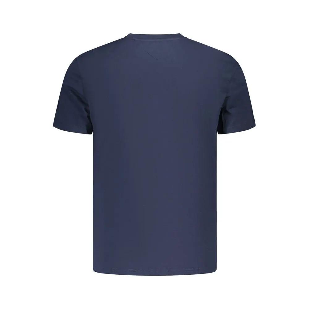 T-shirt en coton bleu Tommy Hilfiger