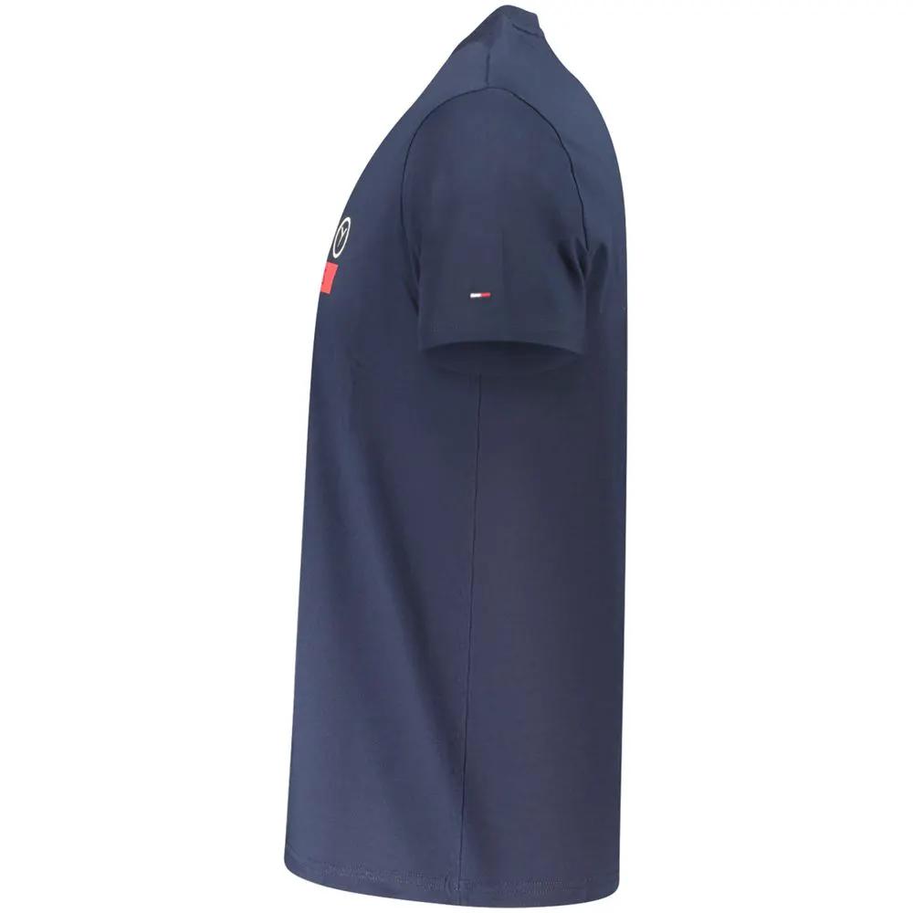 T-shirt en coton bleu Tommy Hilfiger