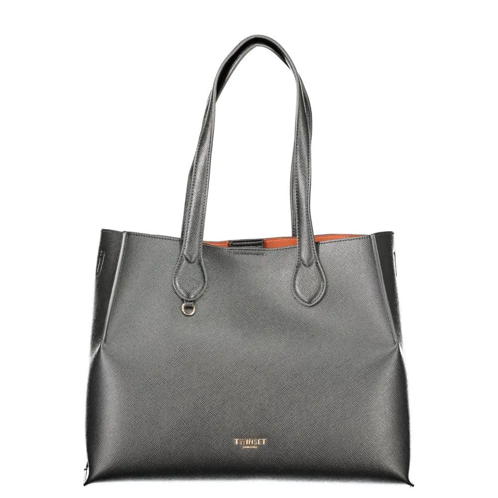 Twinset Black Polyethylene Handbag