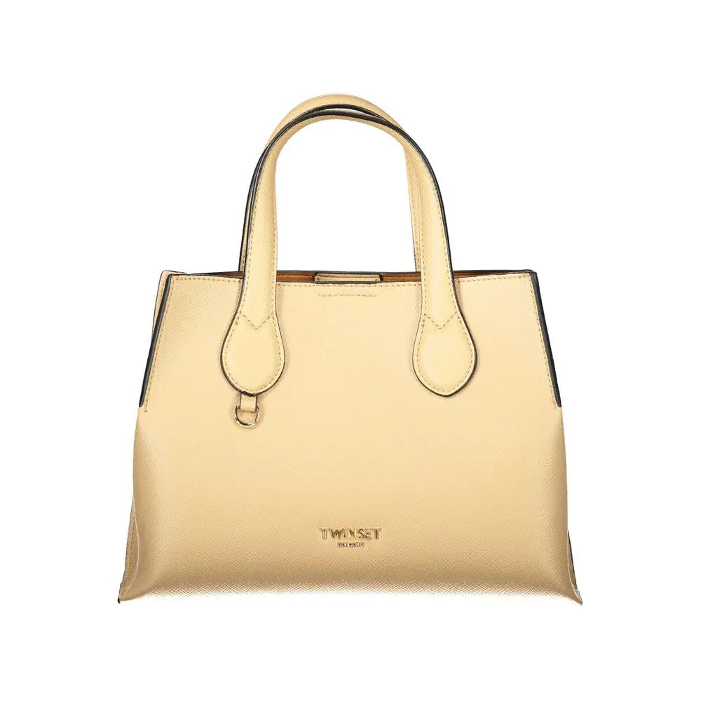 Twinset Twinset Beige Polyethylene Handbag