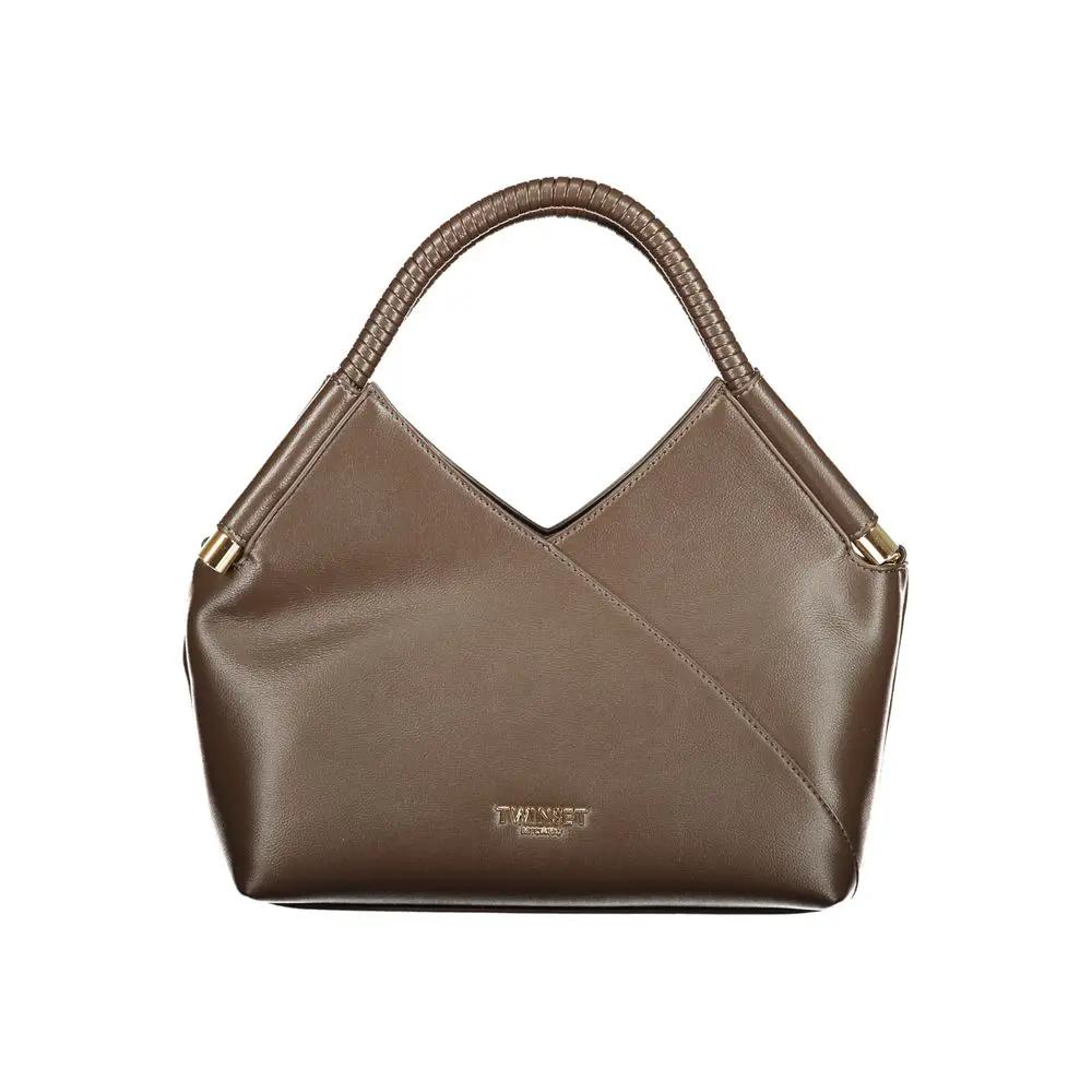 Sac à main Twinset en polyéthylène marron