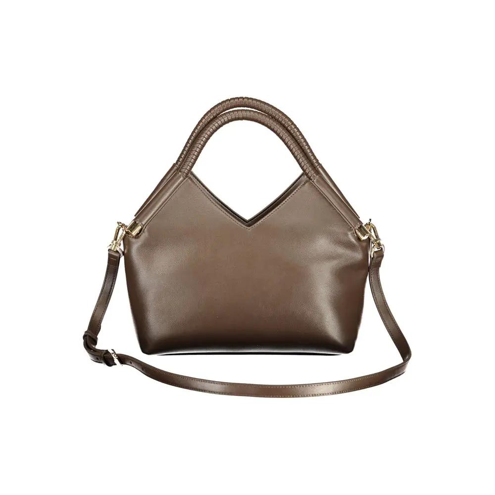 Sac à main Twinset en polyéthylène marron