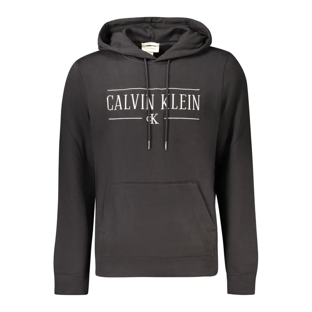 Calvin Klein Black Cotton Sweatshirt