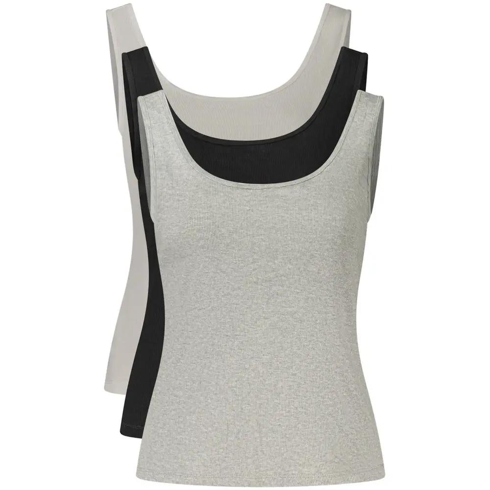 Calvin Klein Calvin Klein Black Cotton Tank Tops