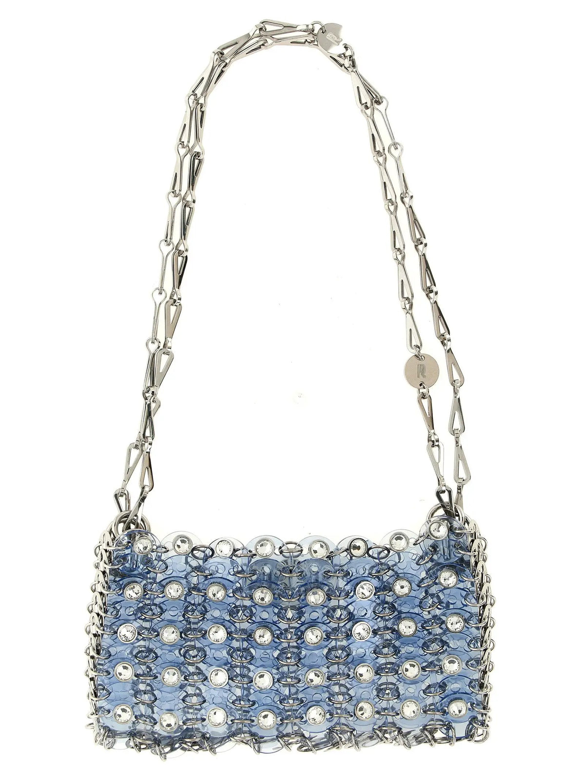 Paco Rabanne Paco Rabanne Blue Resin Shoulder Bag