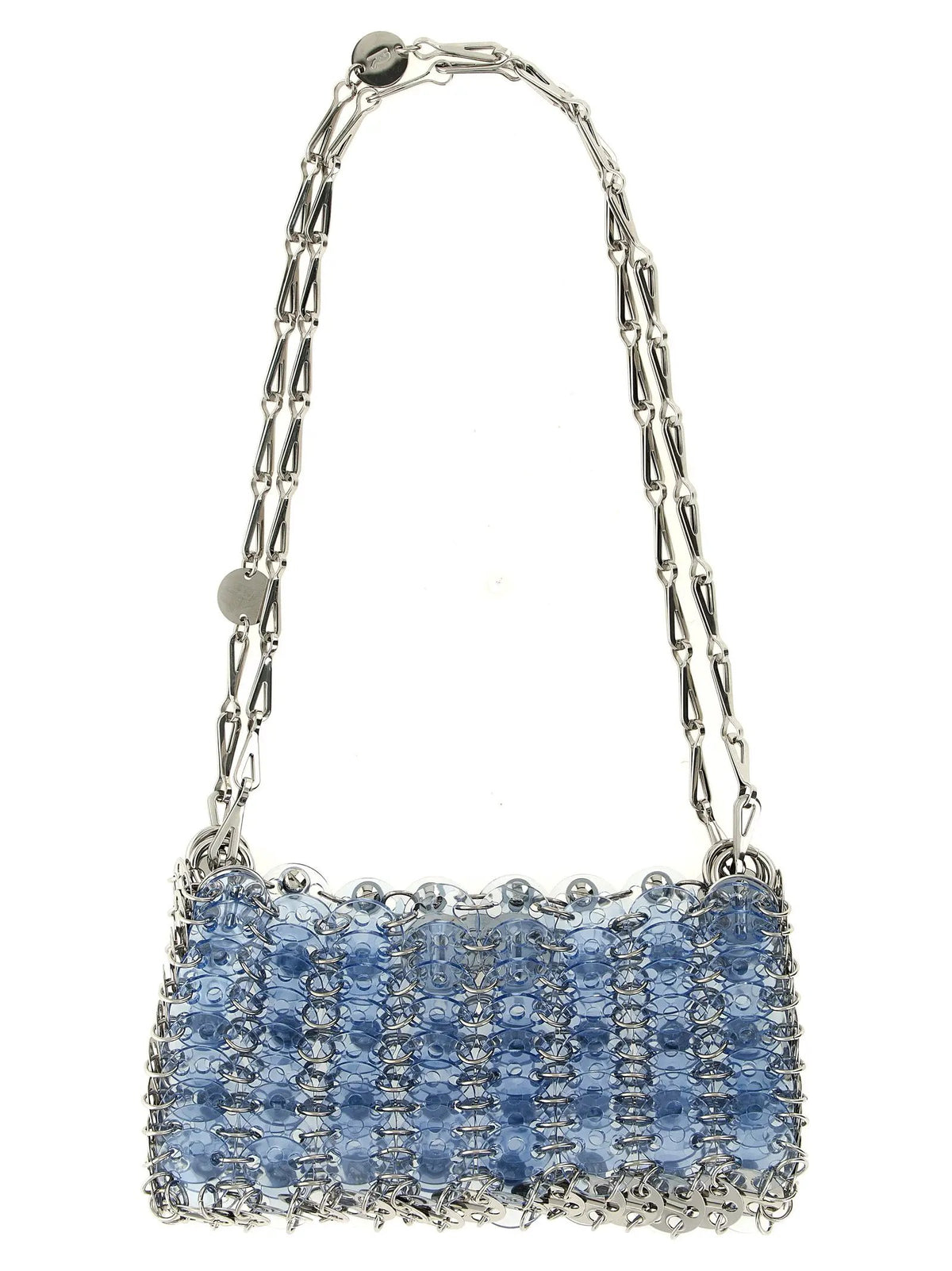 Paco Rabanne Paco Rabanne Blue Resin Shoulder Bag