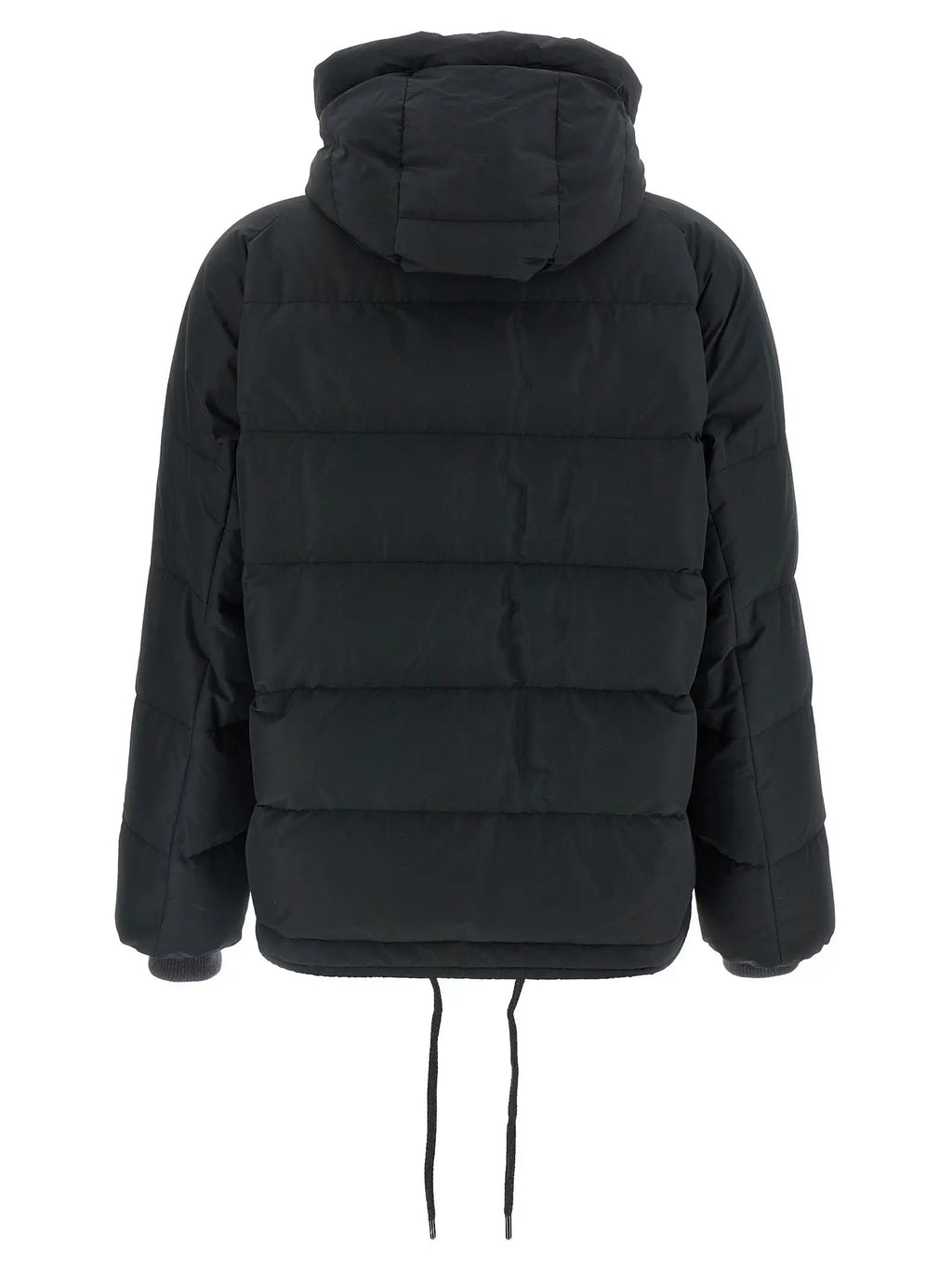 Brunello Cucinelli Brunello Cucinelli Black Cotton Full-Length Jacket